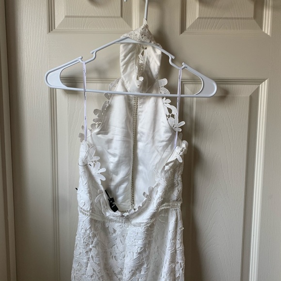 NWOT Lulus Divine Destiny Lace Midi Dress - Picture 7 of 8